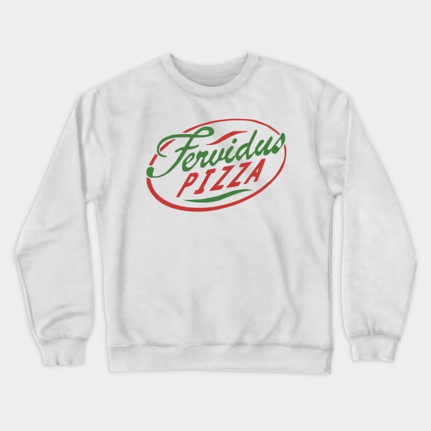 Fervidus Pizza Crewneck Sweatshirt by Jawes